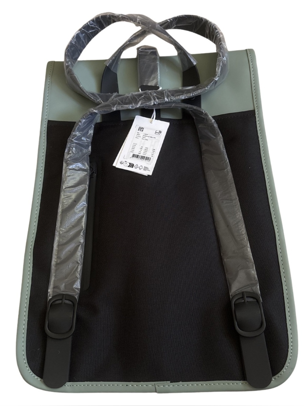 NWT Rains Waterproof Mini W3 Backpack in Haze - Picture 7 of 8